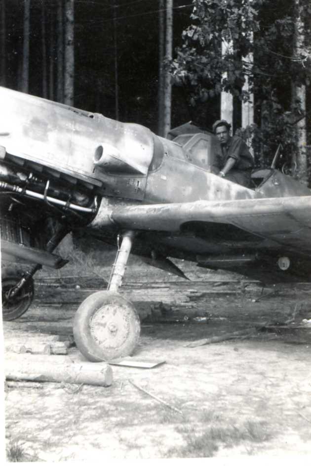 1945 albert berdah dans messerschmitt 109